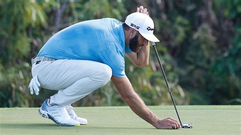 How Dustin Johnson discovered his putting style: ‘Do that foot thing’