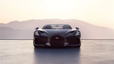 Download Vehicle Bugatti W16 Mistral 4k Ultra HD Wallpaper