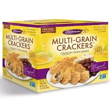 Crunchmaster Multi-Grain Crackers - 20 oz. - Sam's Club