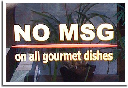 Specialized Unit: No Msg Chinese Food Near Me