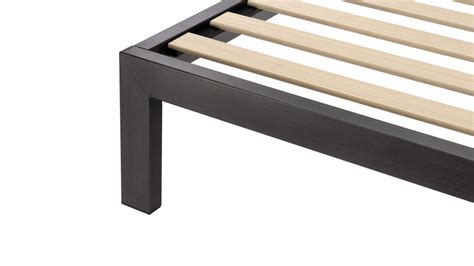 The Frame Black Brushed - Steel Bed Frame | KEETSA