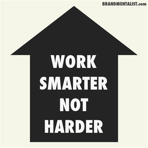 Work Smarter Not Harder Quotes. QuotesGram