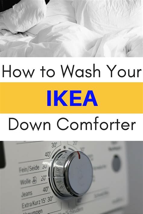 How to Wash Your Ikea Down Comforter | Ikea comforter, Washing down comforter, Comforters