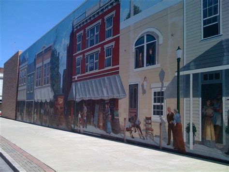 murals on the floodwall, Portsmouth, Ohio | Portsmouth ohio, Portsmouth ...