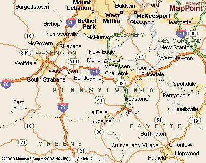 Where is Bentleyville, Pennsylvania? see area map & more