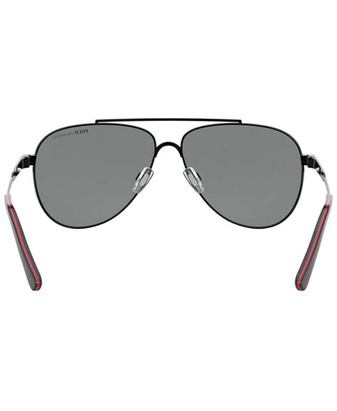 Polo Ralph Lauren Men's Polarized Sunglasses, PH3126 - Macy's