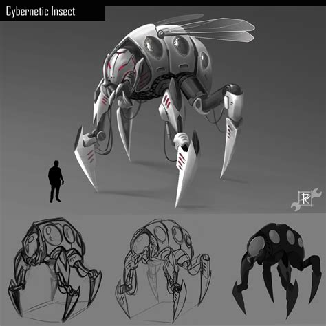 ArtStation - Cybernetic Insect_Concept