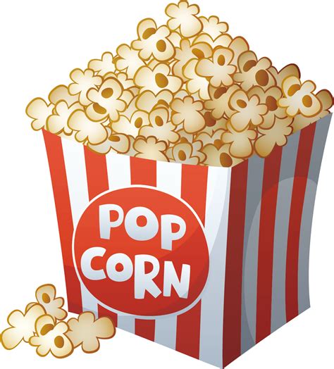 Cinema Popcorn Png Movie Theater Popcorn Background Cliparts | Images ...