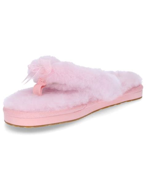 Lyst - UGG Slippers Fluff Iii in Pink