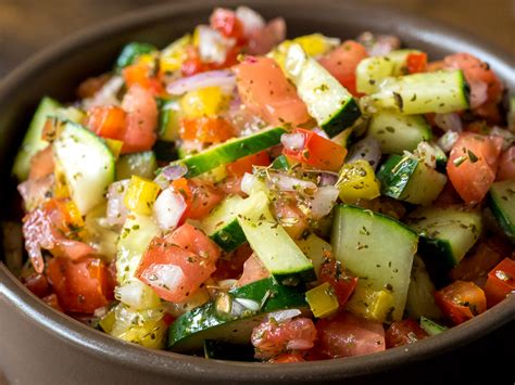 Israeli Salad – 12 Tomatoes