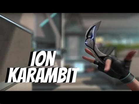 Ion Karambit(animations, sounds, colors) - YouTube