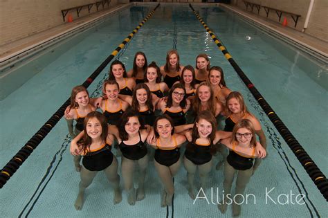 2018 E/G Girls Swim Team Individual and Team Photos - Allison Kate Photography