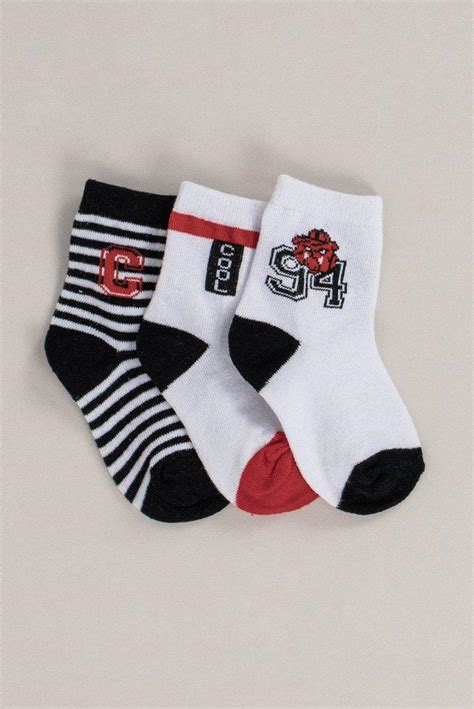 3 Pack Socks