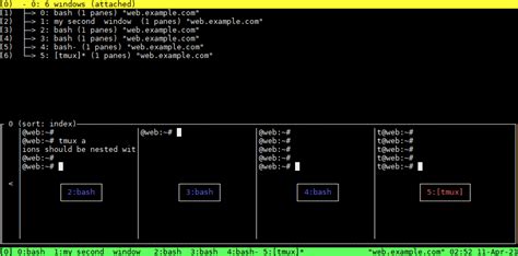 tmux-list-windows - Computer How To