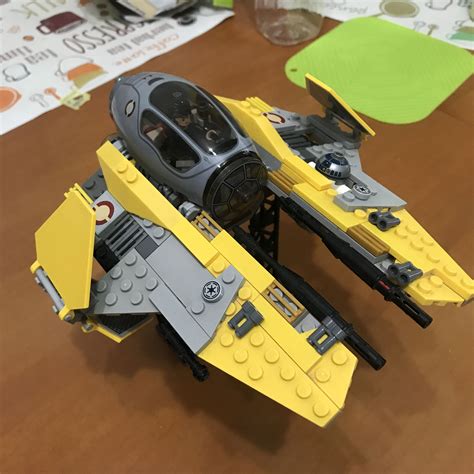 LEGO 75038 Jedi Interceptor moc | Lego war, Lego star wars, Star wars ...