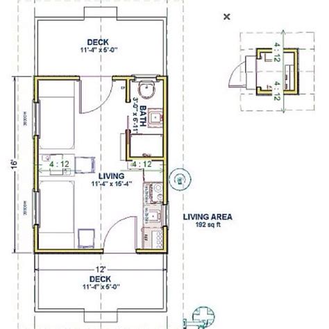 Tiny House plans | Tiny house design, Off grid house, Off grid tiny house