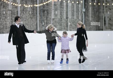 Tower of London Ice Rink Opening Night - London Stock Photo - Alamy