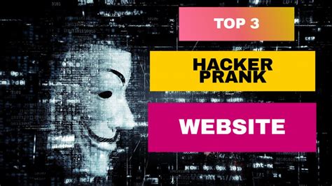 TOP 3 HACKER PRANK WEBSITE - YouTube