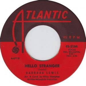 Soul Serenade: Barbara Lewis, “Hello Stranger” – Popdose