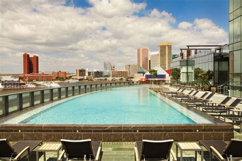 The Outdoor Splash Terrace and Spa at Four Seasons Hotel Baltimore ...