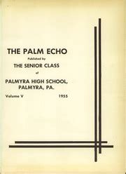 Palmyra Area High School - Palm Echo Yearbook (Palmyra, PA), Class of ...