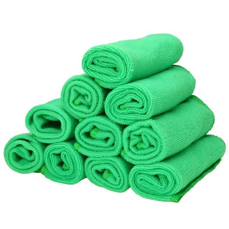 10 Pcs Wear resistant Microfiber Non stick Oil Wipping Rags Kitchen Towel Multifunctional ...