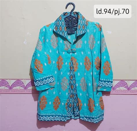 Model Baju Batik Modern Untuk Wanita Gemuk - HOBINGEBLOG.COM