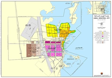 JUBAIL INDUSTRIAL CITY: 2008 MASTER PLAN UPDATE :: Behance