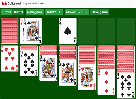 Klondike Solitaire Turn 3 - Online & 100% Free