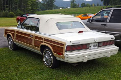 1986 Chrysler LeBaron Town & Country Convertible | Chrysler lebaron ...