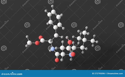 Neotame Molecule, Molecular Structure, E961, Ball And Stick 3d Model, Structural Chemical ...