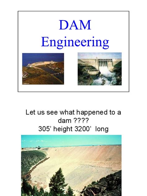 Lecture Series 9 - Dam Engineering | PDF | Dam | Hydrology