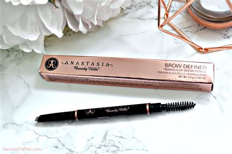 Anastasia Beverly Hills Brow Definer Review With Swatches - Devoted To Pink