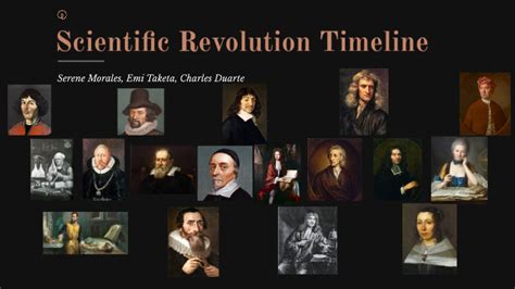 Scientific Revolution Timeline by Serene Morales on Prezi