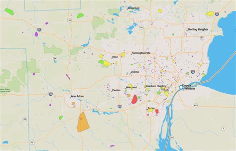 Dte Power Outage Map Southeast Michigan - Corrie Christina