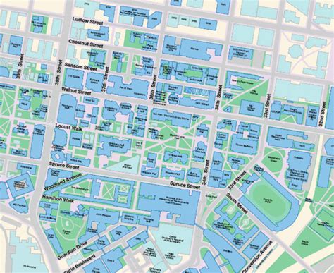 Penn State Campus Map Printable