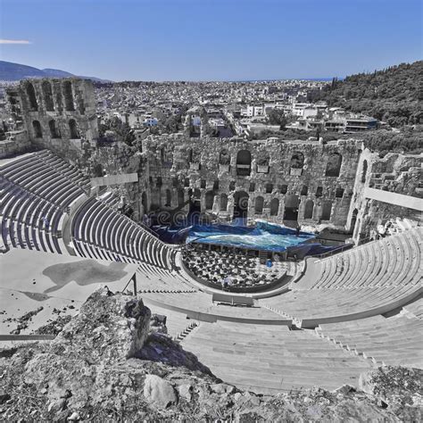 Ancient Greek theatre under Acropolis of Athens, Greece Athens Acropolis, Athens Greece, Places ...