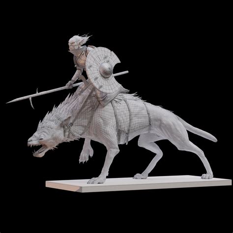 Warg Rider - ZBrushCentral