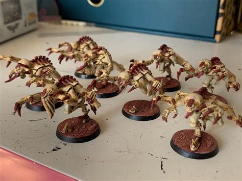 Just finished my genestealers :) : Tyranids