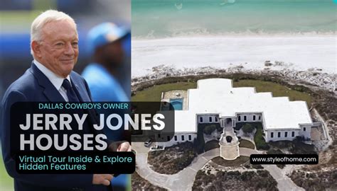 Jerry Jones House - Amazing Facts, Location & Cost Info 2024