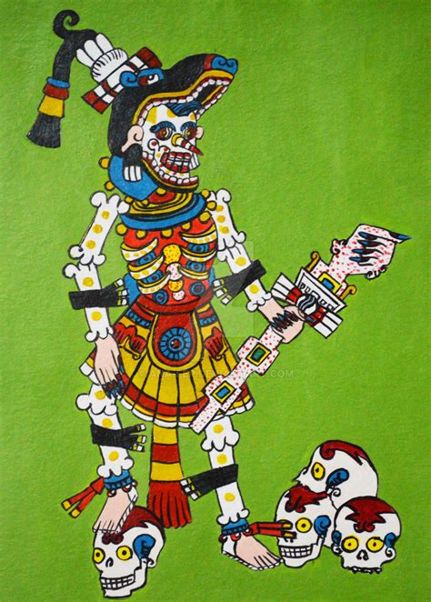 Mictlantecuhtli by aNa-FeR on DeviantArt