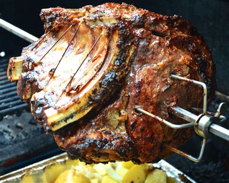 Prime Rib Roast on the Rotisserie | Recipe | Prime rib roast, Rib roast, Rib roast recipe