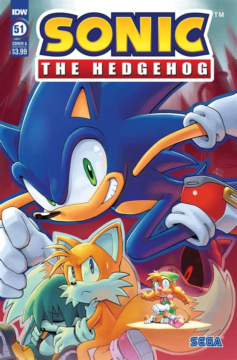 Covers for Sonic The Hedgehog Issue 51 - Tails' Channel