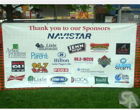 Multi sponsor banner | Golf event, Baseball fundraiser, Baseball banner