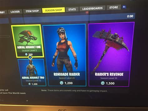 Renegade raider fortnite account