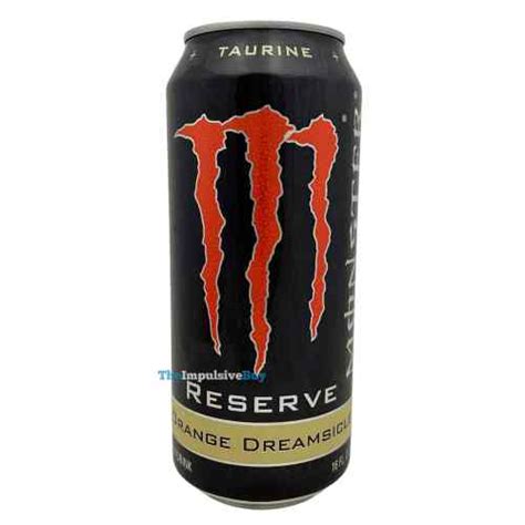 REVIEW: Monster Reserve Orange Dreamsicle Energy Drink - The Impulsive Buy