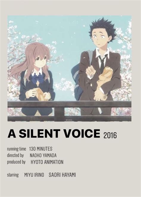 A silent voice movie print | Film posters minimalist, Anime films, Movie posters minimalist