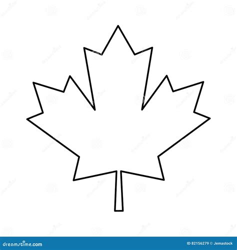 Leaf Outline Cartoon Vector | CartoonDealer.com #3553579