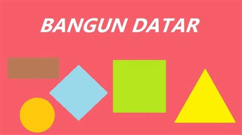 Kumpulan Rumus Jenis Dan Pengertian Bangun Datar - Riset