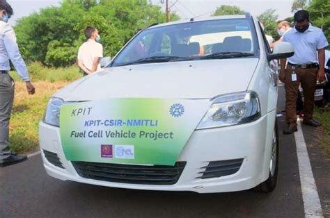 CSIR, KPIT successfully test India’s first hydrogen fuel cell car | Autocar India